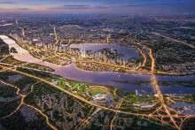 Hà Nội có thể tăng đất xây dựng hai bên sông Hồng, dân số tối đa 1,2 triệu người