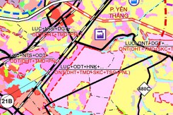 Bản đồ quy hoạch sử dụng đất phường Yên Thắng, tỉnh Ninh Bình thời kỳ 2021 - 2030