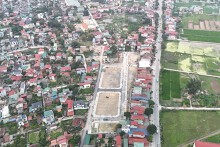Hà Nội đấu giá 62 thửa đất ở tại xã Ứng Hoà, khởi điểm 8 triệu đồng/m2