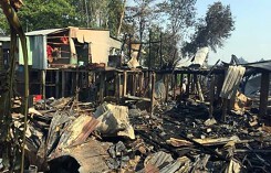 13 căn nhà ở An Giang cháy nghi do đốt đồng