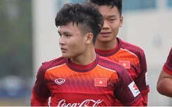 Quang Hải mang băng đội trưởng U23 Việt Nam