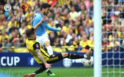 Man City 'đánh tennis' ở Wembley hạ gục mồi ngon Watford, hoàn tất kì tích 'ăn 3' giải quốc nội
