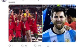 Messi bị chế nhạo trong ngày Ronaldo vô địch Nations League