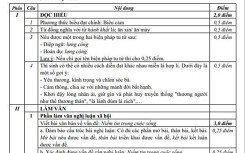 Sở GD&ĐT Nghệ An công bố đáp án chính thức đề thi vào lớp 10 môn Ngữ văn năm 2019