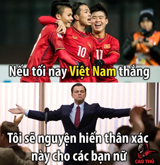 Dân mạng chế ảnh, cổ vũ tuyển Việt Nam trước trận gặp Thái Lan - Ảnh 2.