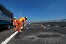 Cao tốc Đà Nẵng - Quảng Ngãi tiếp tục hư hỏng: Sửa chắp vá để 'câu giờ'?