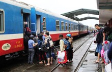 Vé tàu tết 2019 đang có hiện tượng sốt vé ở những chặng ngắn