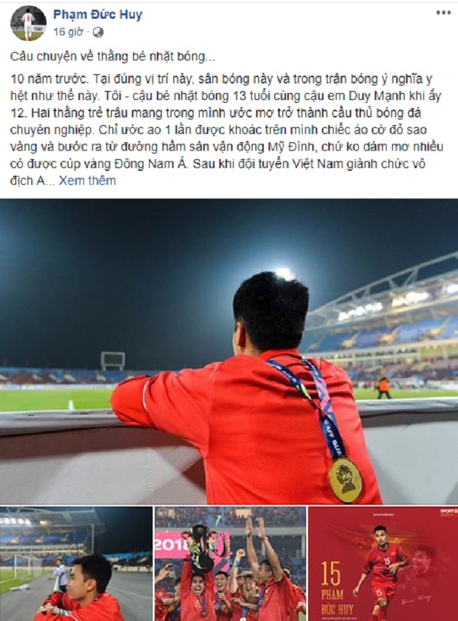 cau be nhat bong pham duc huy va 10 nam nuoi giac mo vo dich aff cup