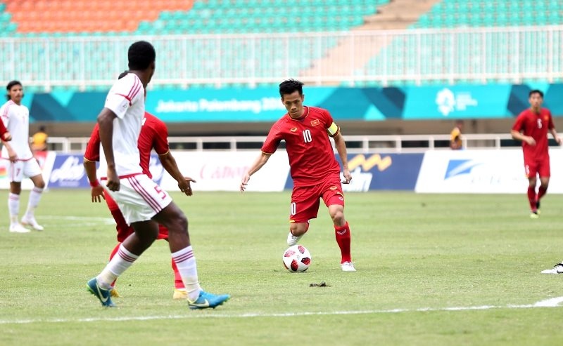 truc tiep u23 viet nam 1 1 u23 uae tranh hcd asiad co gang giai quyet trong 90 phut