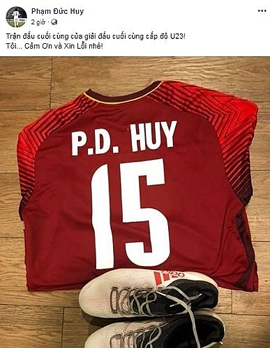 dan cau thu olympic viet nam dong loat viet status xin loi nguoi ham mo