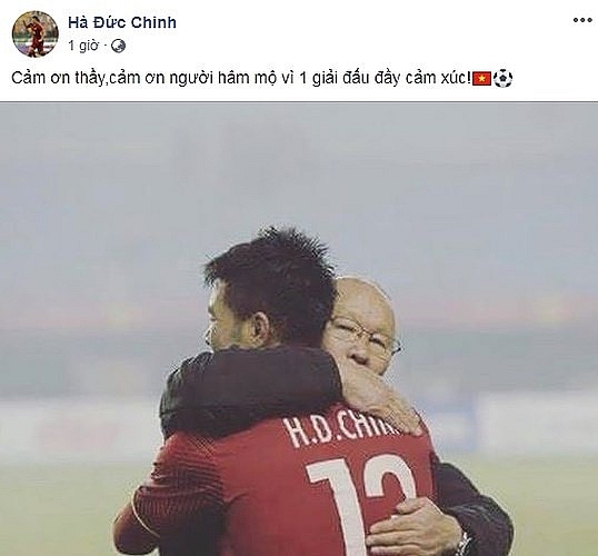 dan cau thu olympic viet nam dong loat viet status xin loi nguoi ham mo
