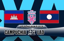 Nhận định Campuchia vs Lào, vòng bảng AFF Cup 2018: Còn nước còn tát