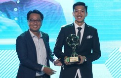 Đoàn Văn Hậu vượt Quang Hải, Đình Trọng nhận giải nam cầu thủ trẻ hay nhất năm 2018