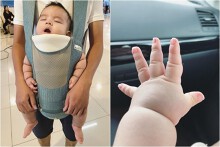Nhờ ăn thứ này, em bé 5 tháng tuổi nặng gần 9 kg, tăng cân nhanh mẹ 'hãm' không kịp