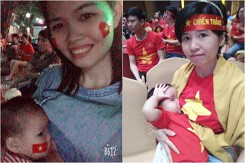 Việt Nam vô địch AFF Cup 2018, hội mẹ bỉm sữa có cách ăn mừng có 1-0-2 này