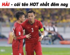 Ảnh chế 'song Hải' sáng nhất mạng xã hội sau trận Việt Nam vs Yemen