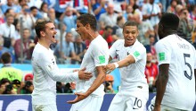 Trực tiếp, kết quả, video bàn thắng tứ kết World Cup 2018: Pháp bay vào bán kết trong ngày Uruguay thiếu vắng Cavani