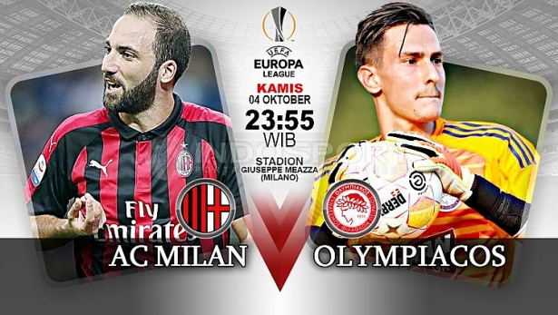 truc tiep ket qua milan vs olympiacos vong bang europa league