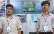 Máy đọc dành cho người khiếm thị của 2 học sinh phố núi