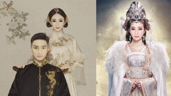 Lâm Khánh Chi cùng ông xã khiến fan ngỡ ngàng trong tạo hình cổ trang quá đẹp