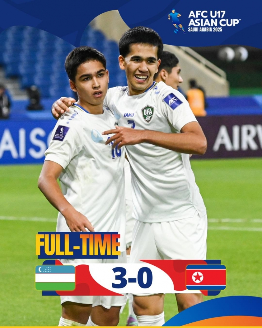 Hủy diệt Triều Tiên, Uzbekistan vào chung kết U17 châu Á 622058