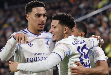 Kết quả Europa League: Jadon Sancho rực sáng, Aston Villa thẳng tiến vòng 16 đội