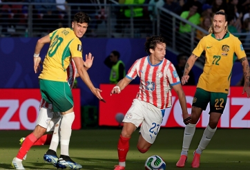 Hoà 0 bàn thắng với Australia, Paraguay 99% vượt qua vòng bảng