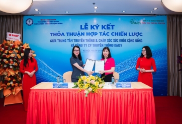 Daisy Media hợp tác chiến lược với Trung tâm Truyền thông & CSSKCĐ: Hiện thực giấc mơ truyền thông y tế chuẩn khoa học