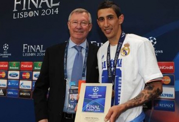 Đích thân Sir Alex Ferguson trao áo số 7 cho Di Maria