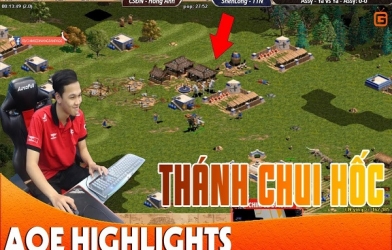 Video: Siêu phẩm trong kèo giao hữu AOE Việt Trung 2019 của Chim Sẻ Đi Nắng