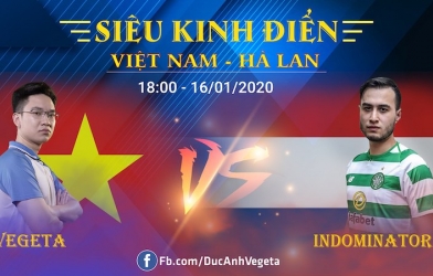 'Siêu kinh điển' PES Việt Nam - Hà Lan: Cuộc chiến với trời Âu
