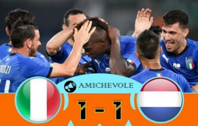 Highlights: Italia 1-1 Hà Lan (Giao hữu 2018)