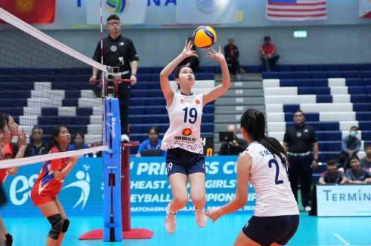 Xác định cặp trận bán kết giải vô địch U18 bóng chuyền nữ Đông Nam Á 2026